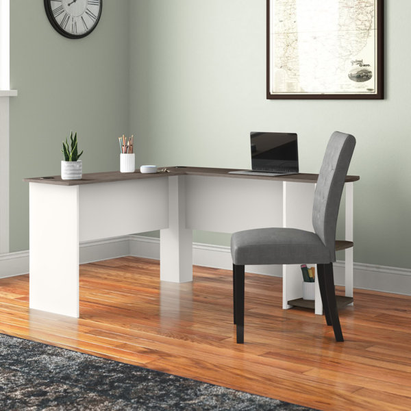 Andover Mills™ Salina LShape Desk & Reviews Wayfair Canada